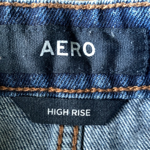 Aero Frayed Denim Skirt - Picture 4 of 6